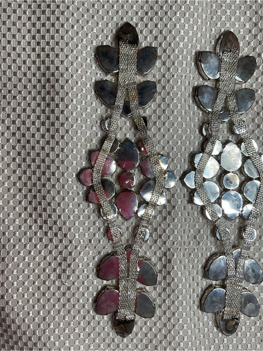 Three Fancy Crystal Rhinestones Appliqué Sew On Wedding Dress Decor - Picture 9 of 12